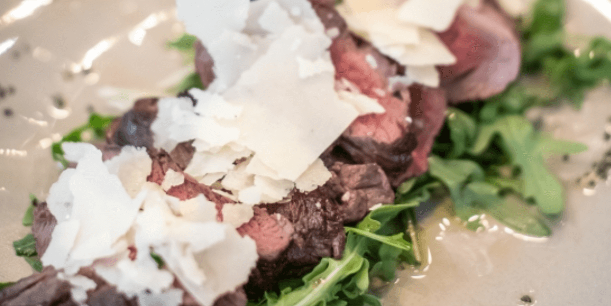 Tagliata of beef from Galicia-Spain